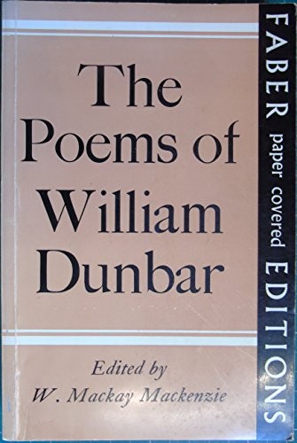 The poems william dunbar - poems,
