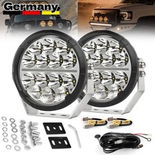 2x 7 Zoll LED Fernscheinwerfer