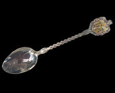 Souvenirlöffel Innsbruck Tirol (Emaille Wappen Symbol) Mokkalöffel (Silverplated