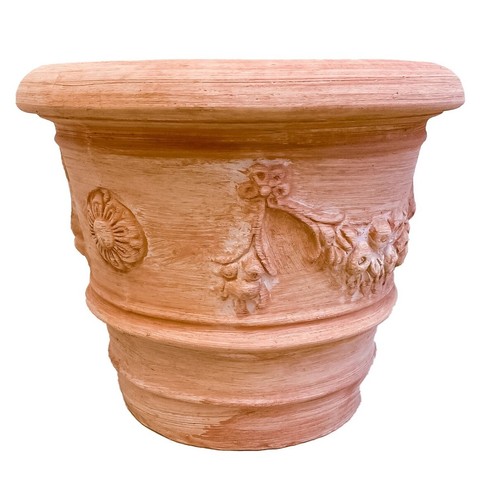 Galestro terracotta vaso con - galestro, terracotta,