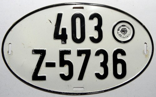 Altes nummernschild - altes,