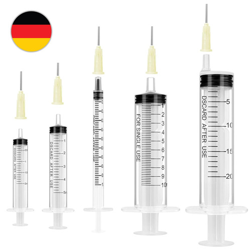 Spritzen set mit stumpfer - mit,