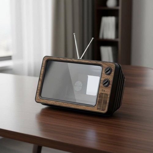 Retro-TV-Handy-Lupe