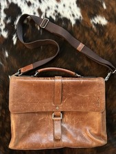 Picard Aktentasche Leder cognac braun