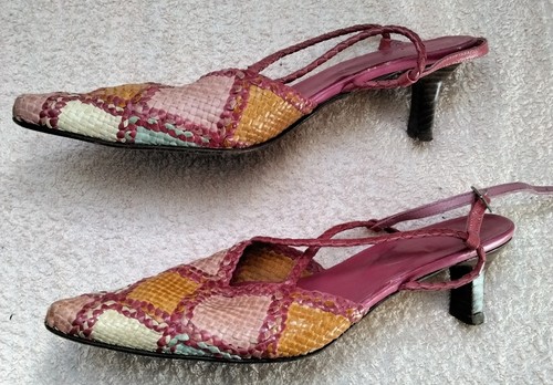 Damen schuhe flecht pumps - schuhe,