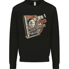 Pachinko Machine Arcade Game Pinball Herren Sweatshirt Pullover