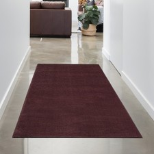 Teppich Uni Modern in dunklem