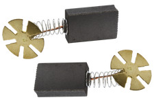 2x Kohlebürsten für AEG 8x16x25,5/27mm