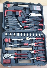 Primaster Werkzeugkoffer 81 teilig Werkzeugkasten Werkzeugkiste inkl Werkzeug