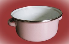 Topf mit Henkel - rosa-