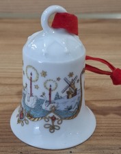 Hutschenreuther Sammlerglocke 1983 Marschland Ole Winther Porzellan – wie neu