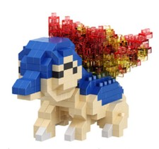 Pokemon Micro-Bricks Figur