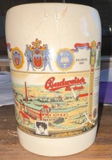 Budweiser Budvar Beer Stein
