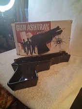 Ceramic Pistol Shaped Ashtray