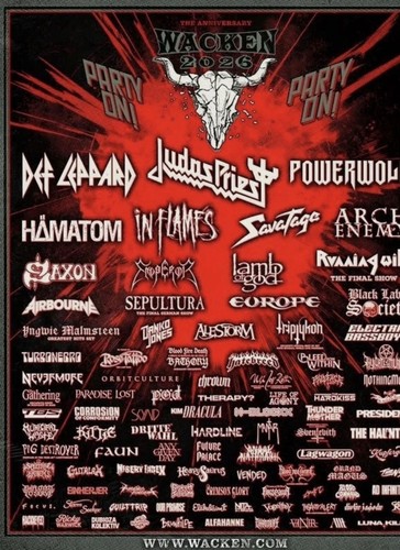 Wacken open air tickets - 2,