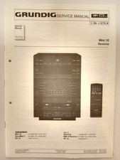 Grundig Service Manual Reparaturanleitung Kompaktanlage Ravenna Mini 10