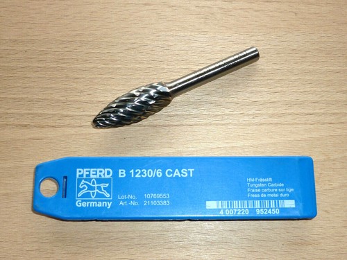 Frässtift pferd 1230 6 - hm, b