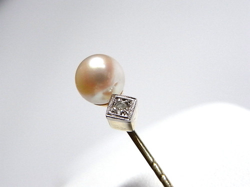 Anstecknadel 585 14k weiße - 14k,
