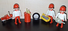 Playmobil Crew aus 3520 Rennwagen Set Texaco Vintage Racing Race Karton  rar