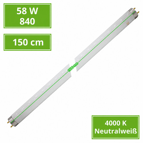 58w t8 leuchtstofflampe - x,