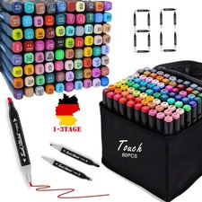80 Farben Marker Stifte Set