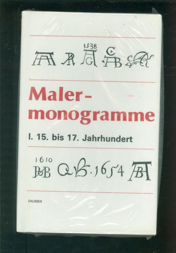 Maler monogramme bis 17 - maler-monogramme,