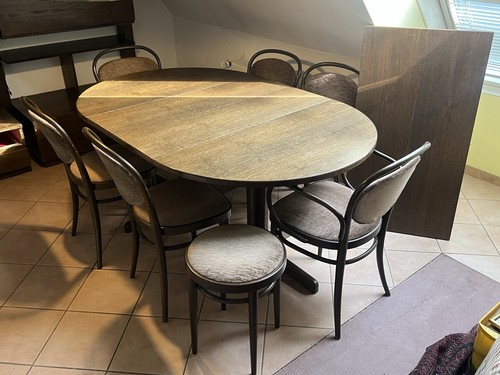 Thonet esstisch aus holz mit - holz,