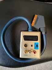 Scart Adapter Splitter Cinch 3,5 Klinke S-VHS Super Video