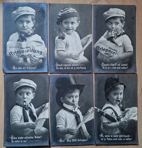 Weltkrieg 6 feldpostkarten - 6,