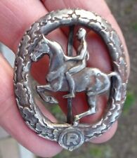 original  Reiterabzeichen silber Steinhauer & Lück