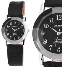 Damenuhr Armbanduhr Schwarz