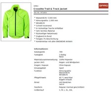 Spiro Laufjacke Wasserdicht