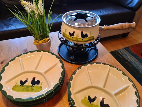 Hahn und henne - hahn, fondue