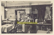 s/w AK Neusalza - Spremberg; Bahnwirtschaft H. Kielwagen, Innenansicht, um 1930