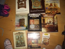 Konvolut - Bücher über antike Bauernmöbel/Volkskunst