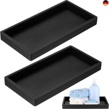 2 Stück Badezimmer Tablett