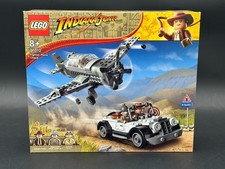 LEGO Indiana Jones 77012  Flucht vor dem Jagdflugzeug (Set/Minifiguren) Neu