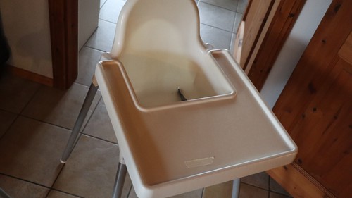 Weißer kinder hochstuhl - weißer,