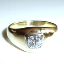 Ring Solitär 585 Gelbgold