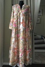 Curvy me~Damen Kleid Bohemian~Druck "hellkoralle~Gr.42~UVP: 99,98 €~NEU