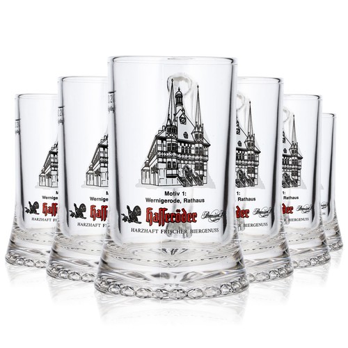 Hasseröder bier glas - bier,