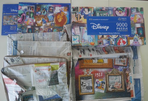 Riesiges disney puzzle von - puzzle,