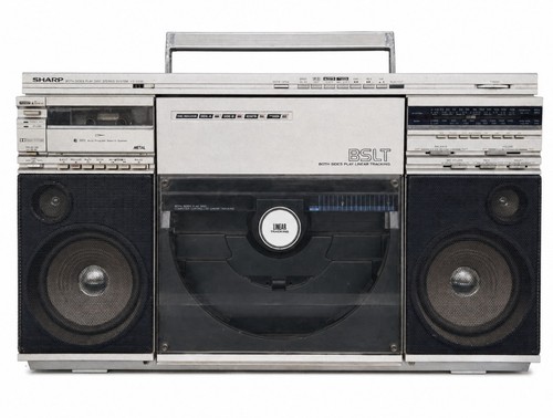 Sharp 2500 boombox top - vz-2500,
