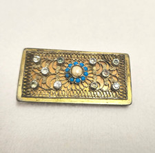 Kropfketten Spange als Brosche