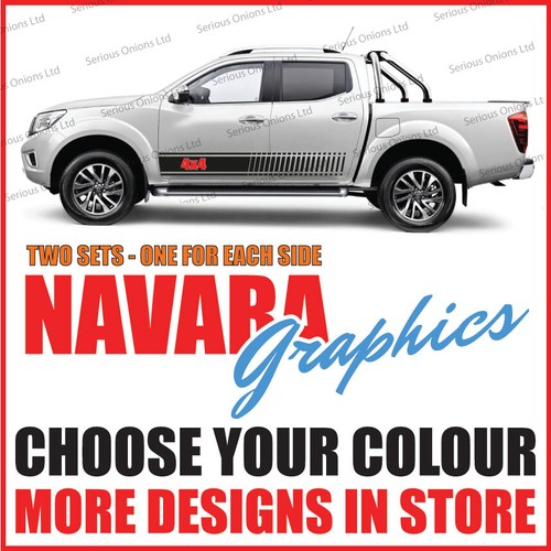 Wandaufkleber nissan navara - wandaufkleber,