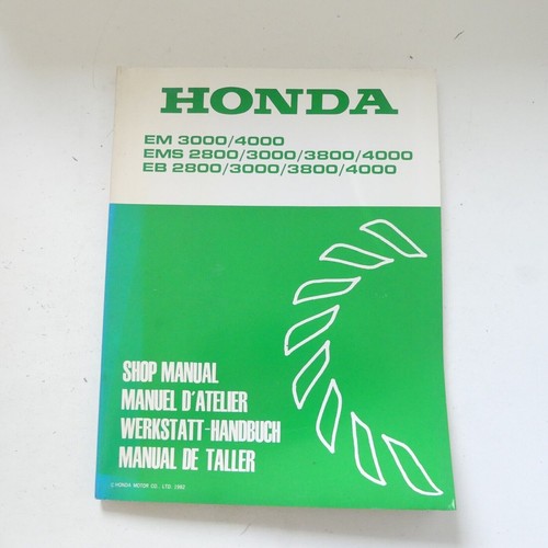 Honda ems 3000 - ems, 4000
