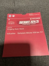 Sammlerticket FC Bayern