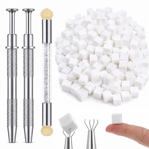 Nail art schwämme 400 stück - art,