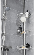 Teleskop Duscheckregal mit 3
