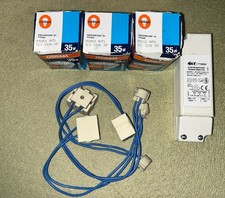 QLT-Trafo T105K mit Osram Halogen Leuchtmittel & Fassungen gebraucht